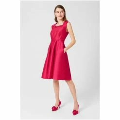 Hobbs Pink Julietta Dress