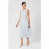 Hobbs Blue Blythe Midi Dress
