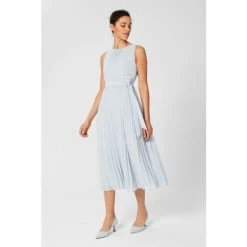 Hobbs Blue Blythe Midi Dress