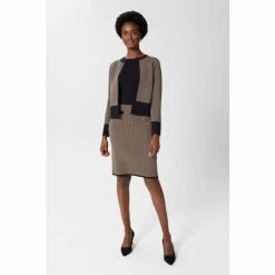 Hobbs Blue Perrie Knit Dress -Hobbs Sales unnamed file 713