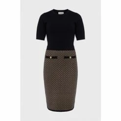 Hobbs Blue Perrie Knit Dress -Hobbs Sales unnamed file 714