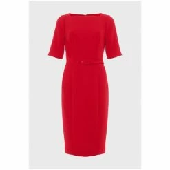 Hobbs Red Abigail Dress -Hobbs Sales unnamed file 730