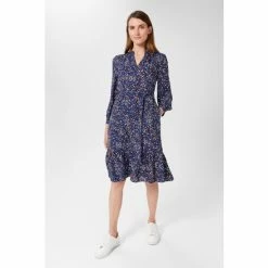 Hobbs Blue Mallory Dress