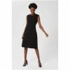 Hobbs Ophelia Aline Black Dress