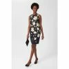 Hobbs Blue Petite Moira Dress
