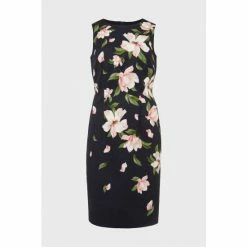 Hobbs Blue Petite Moira Dress -Hobbs Sales unnamed file 755