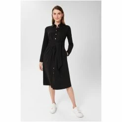 Hobbs Karina Black Dress