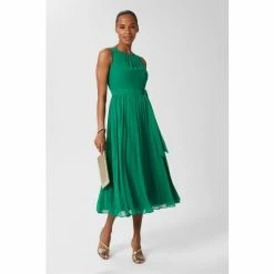 Hobbs Green Blythe Midi Dress