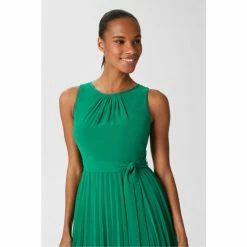 Hobbs Green Blythe Midi Dress -Hobbs Sales unnamed file 793