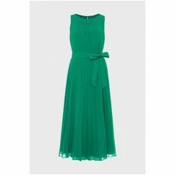 Hobbs Green Blythe Midi Dress -Hobbs Sales unnamed file 795