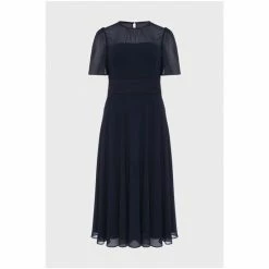 Hobbs Blue Cressida Dress -Hobbs Sales unnamed file 805