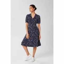 Hobbs Blue Zoe Dress