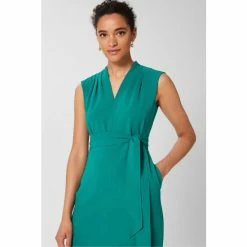 Hobbs Green Reese Dress -Hobbs Sales unnamed file 812