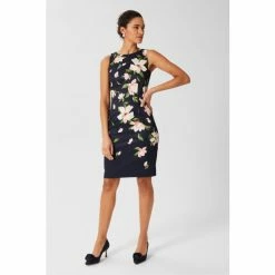 Hobbs Blue Moira Dress