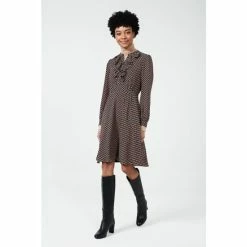 Hobbs Black Jade Dress