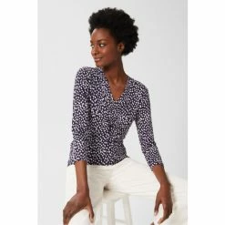 Hobbs Blue Simmy Printed Top -Hobbs Sales unnamed file 867