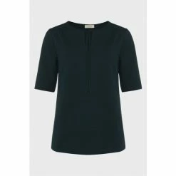Hobbs Green Claudine Tie Neck Top -Hobbs Sales unnamed file 873