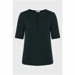 Hobbs Green Claudine Tie Neck Top -Hobbs Sales unnamed file 874