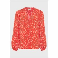 Hobbs Felicity Red Blouse -Hobbs Sales unnamed file 879