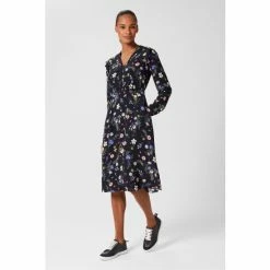 Hobbs Blue Florentine Dress