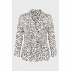 Hobbs Hattie White Printed Top -Hobbs Sales unnamed file 908