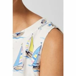 Hobbs Maddy White Printed Vest -Hobbs Sales unnamed file 949