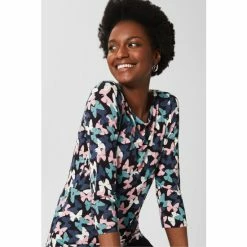 Hobbs Pink Sonya Printed Top -Hobbs Sales unnamed file 953