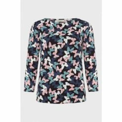 Hobbs Pink Sonya Printed Top -Hobbs Sales unnamed file 954